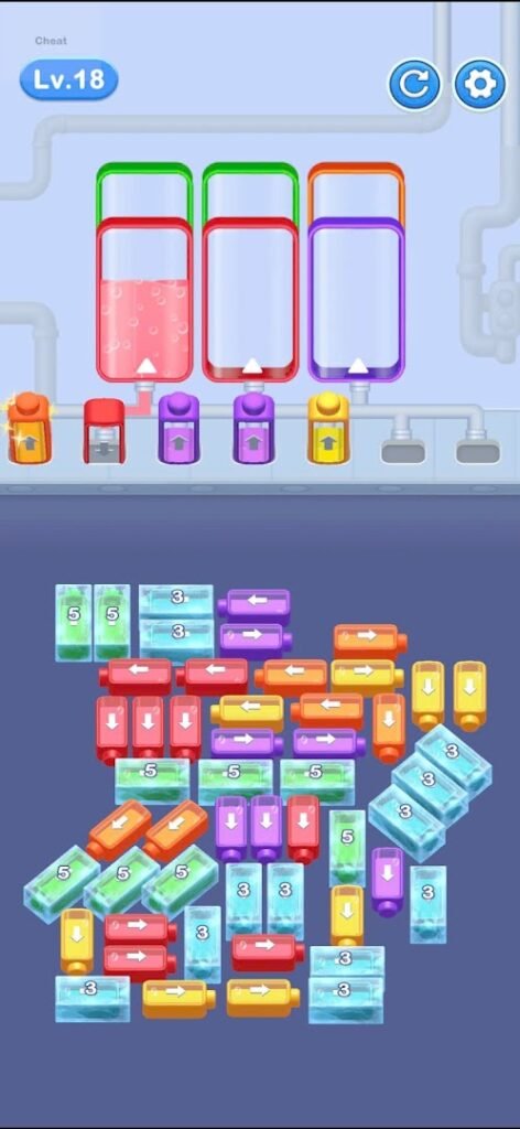 Bottle Match Go screenshot