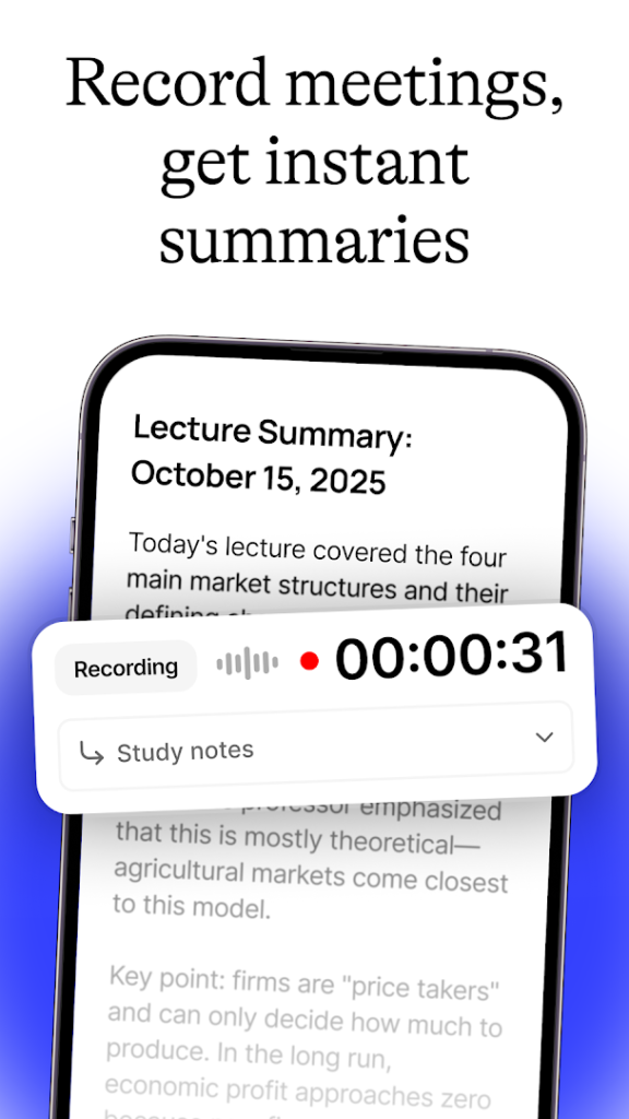 Fabric: your second brain screenshot