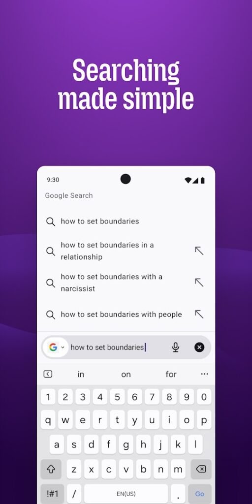Firefox Fast & Private Browser screenshot
