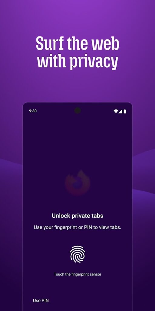 Firefox Fast & Private Browser screenshot
