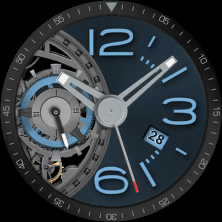 Gauge: Luxury Mecha Watch Face screenshot