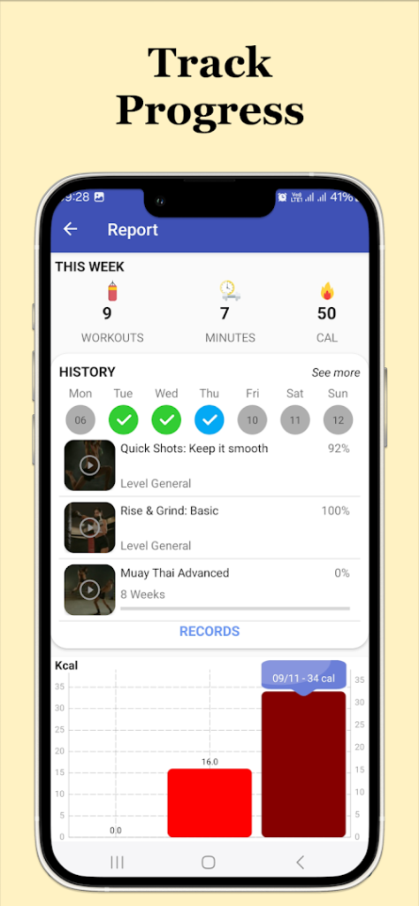 Muay Thai – Kickboxing Trainer screenshot