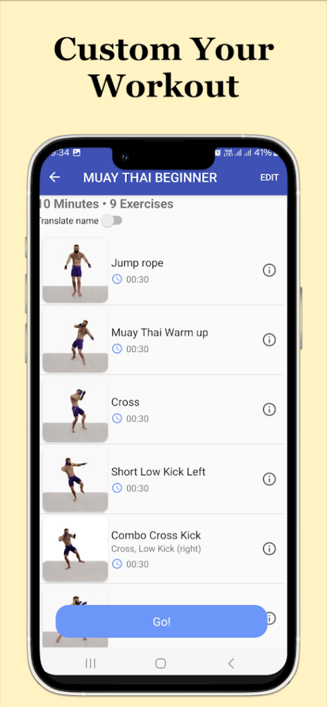 Muay Thai – Kickboxing Trainer screenshot