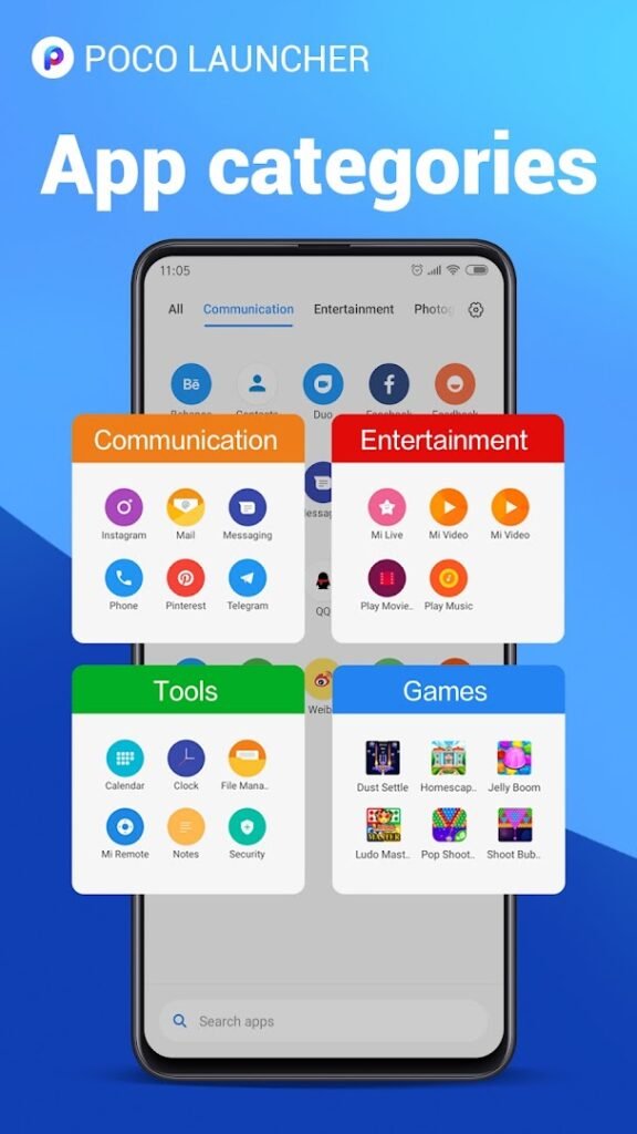 POCO Launcher 2.0 – Customize, screenshot