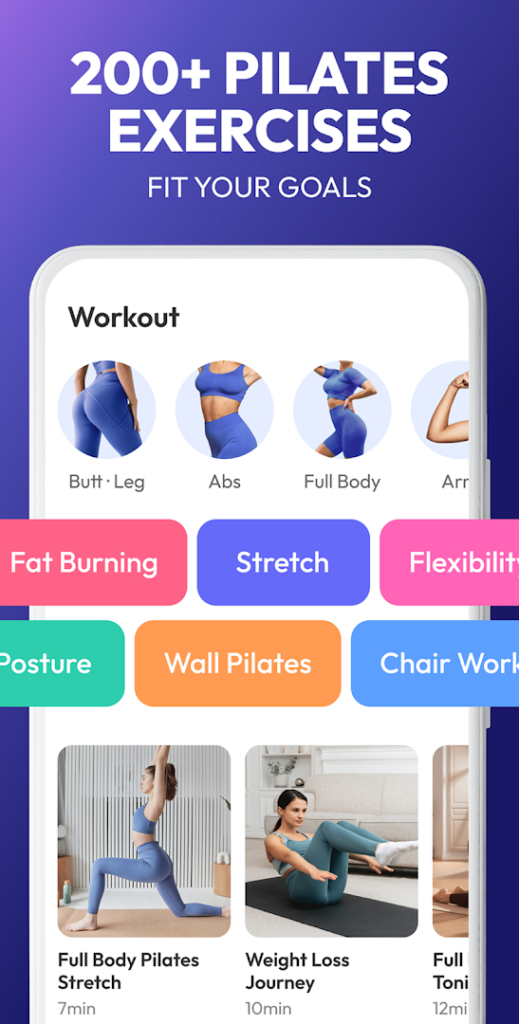 Pilates Workout at Home screenshot