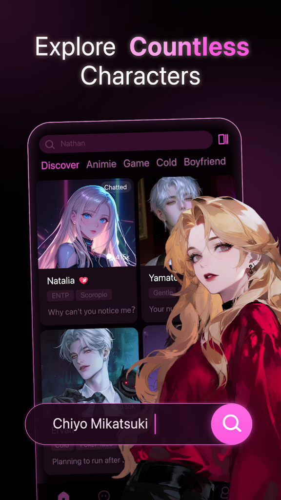 PolyBuzz: Chat with AI Friends screenshot