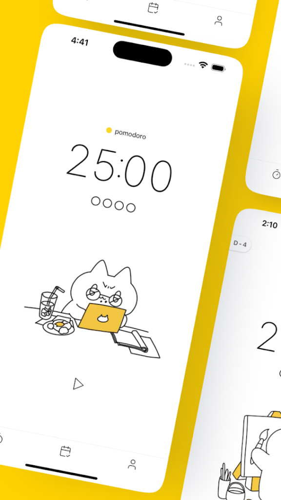 Pomocat – Cute Pomodoro Timer screenshot