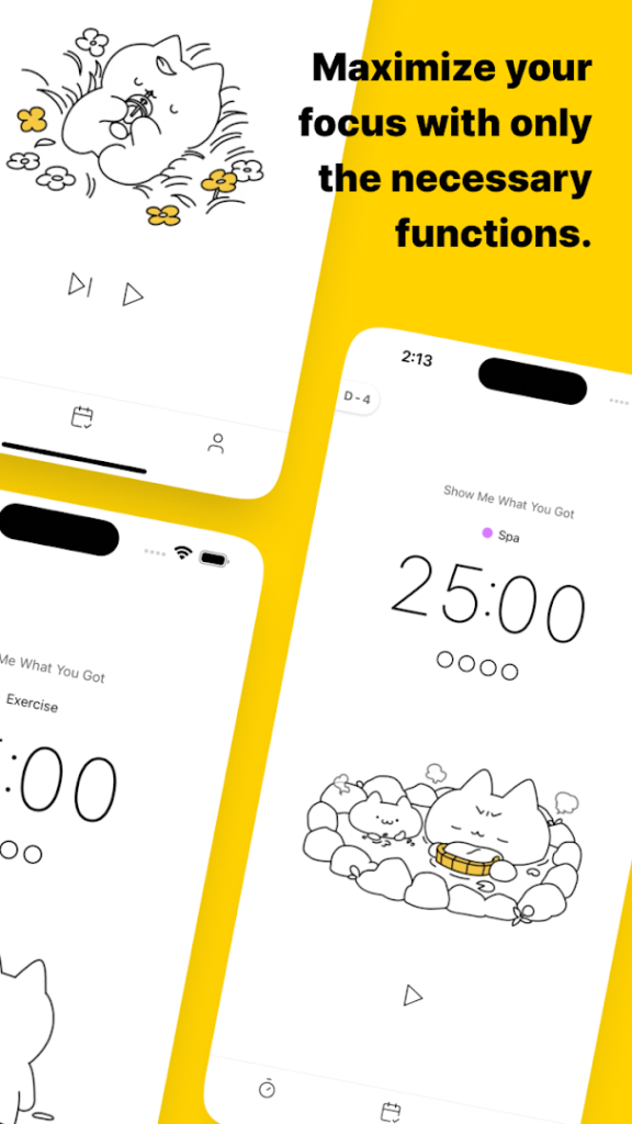 Pomocat – Cute Pomodoro Timer screenshot