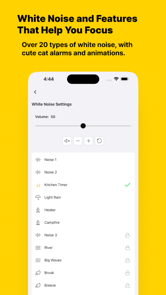 Pomocat – Cute Pomodoro Timer screenshot