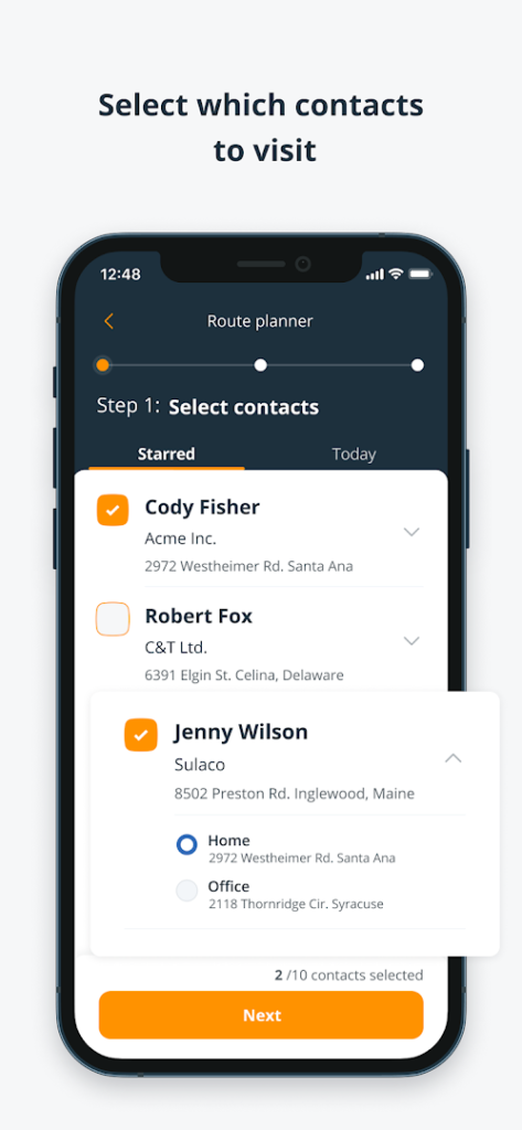 Route Planner – On The Road screenshot