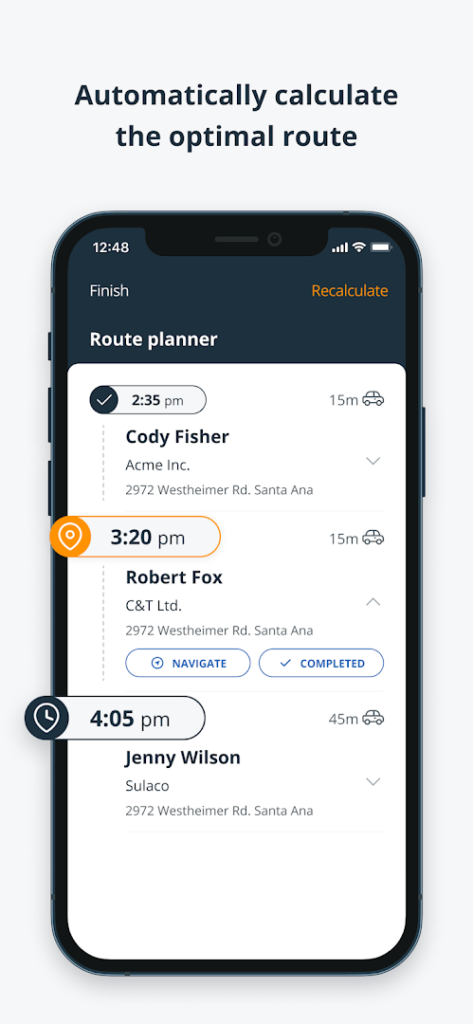 Route Planner – On The Road screenshot