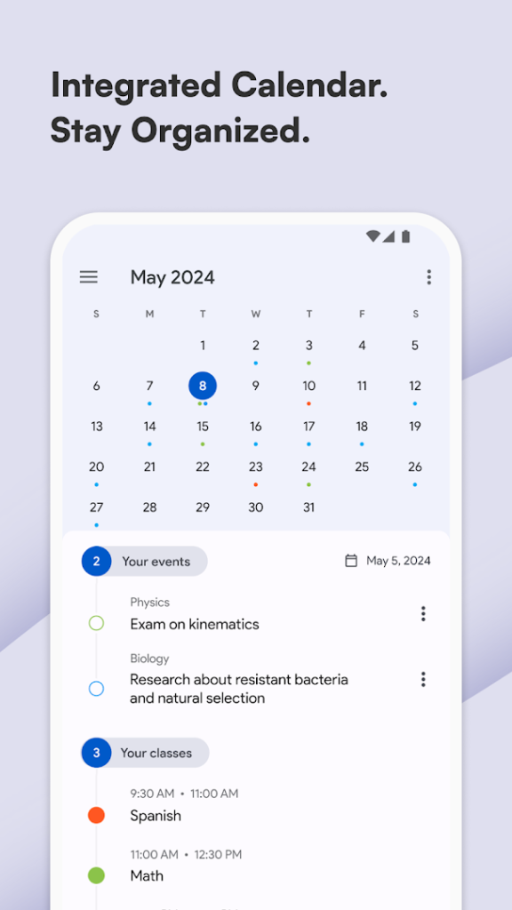 School Planner screenshot