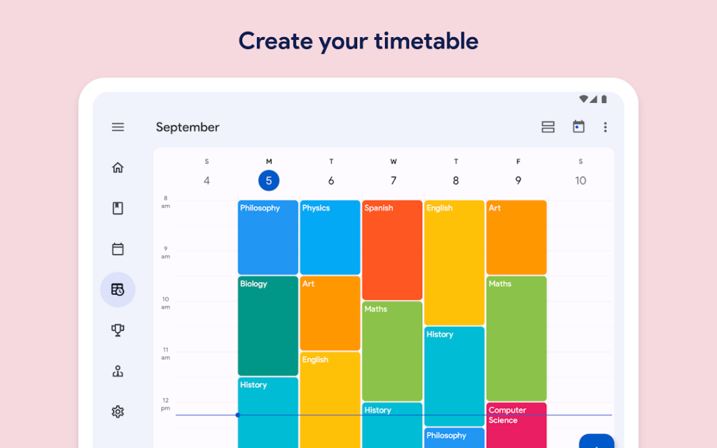 School Planner screenshot