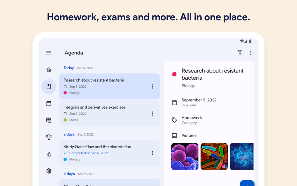 School Planner screenshot