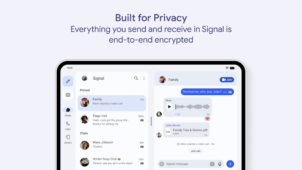 Signal Private Messenger screenshot