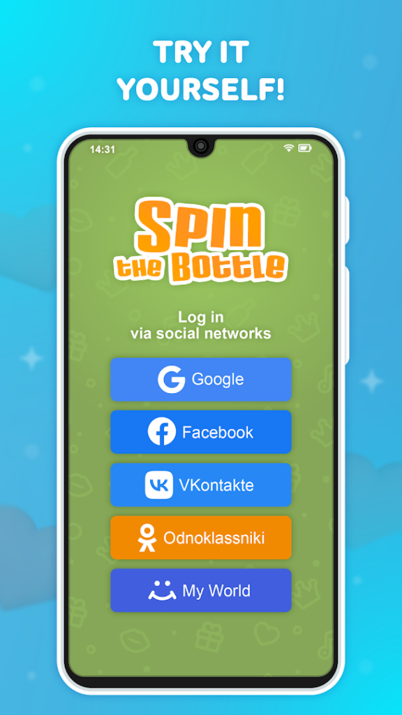 Spin the Bottle: Chatting app screenshot