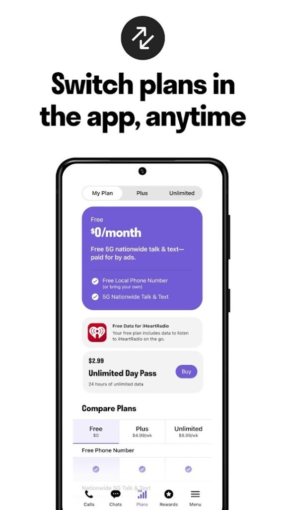 TextNow: Call + Text Unlimited screenshot
