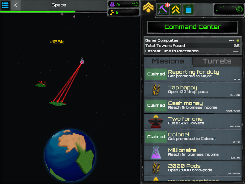 Turret Fusion Idle Clicker screenshot