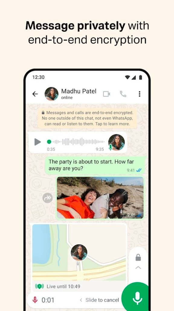 WhatsApp Messenger screenshot
