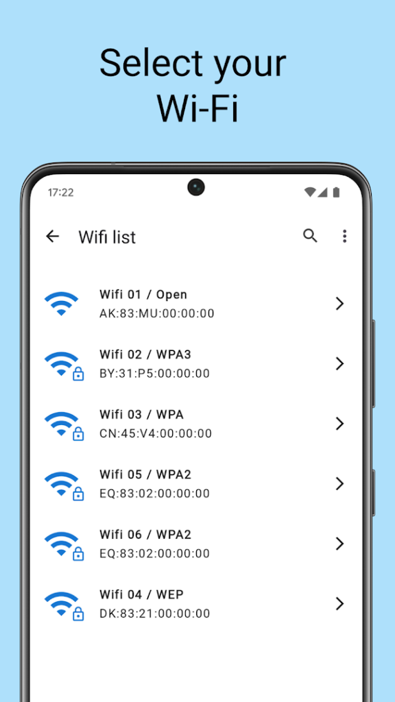 Wifi password all in one screenshot