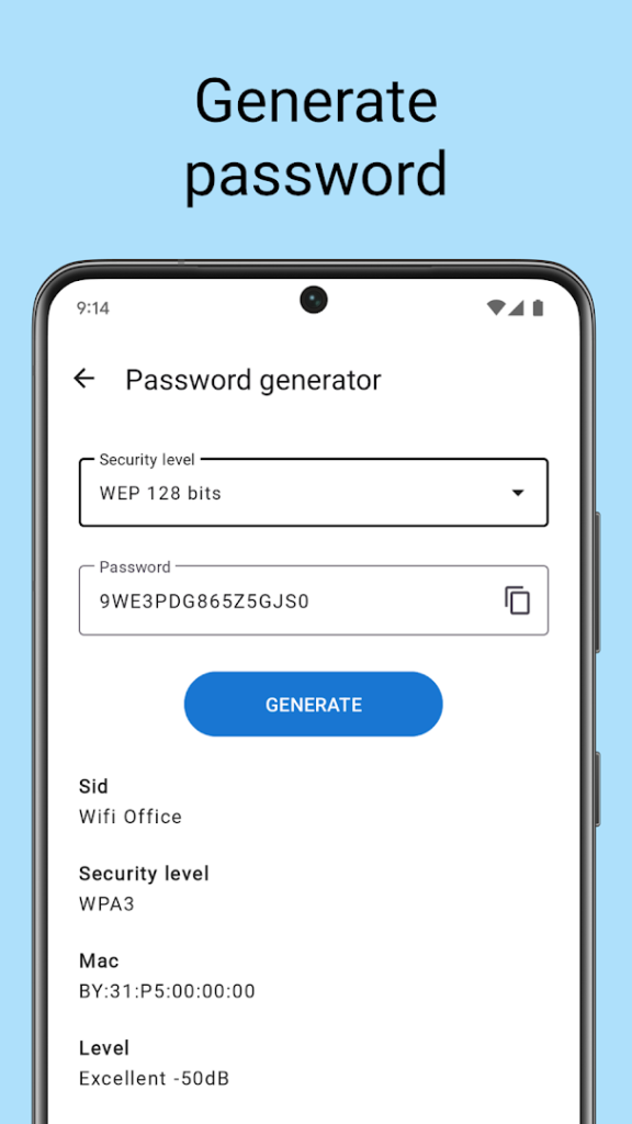 Wifi password all in one screenshot