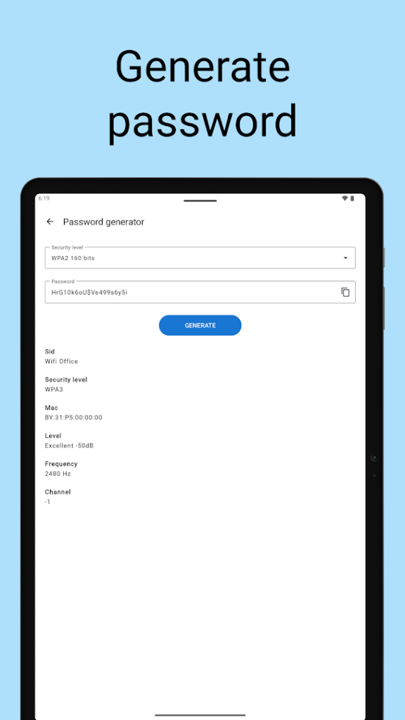 Wifi password all in one screenshot