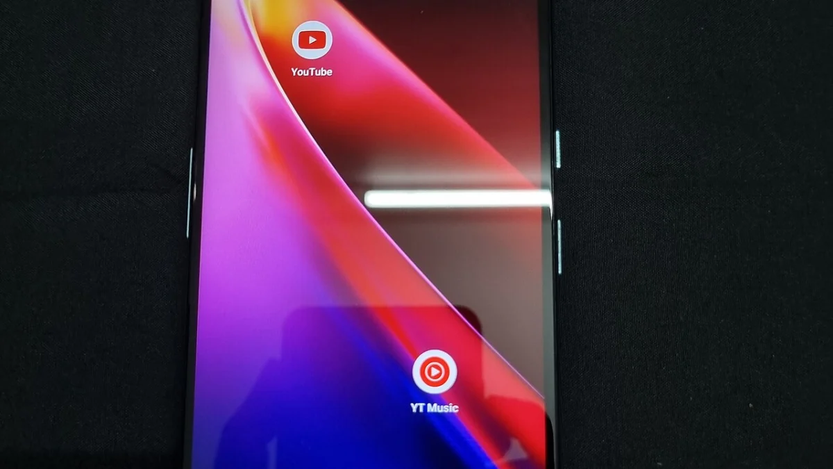 OnePlus Nord smartphone showing the Android home screen