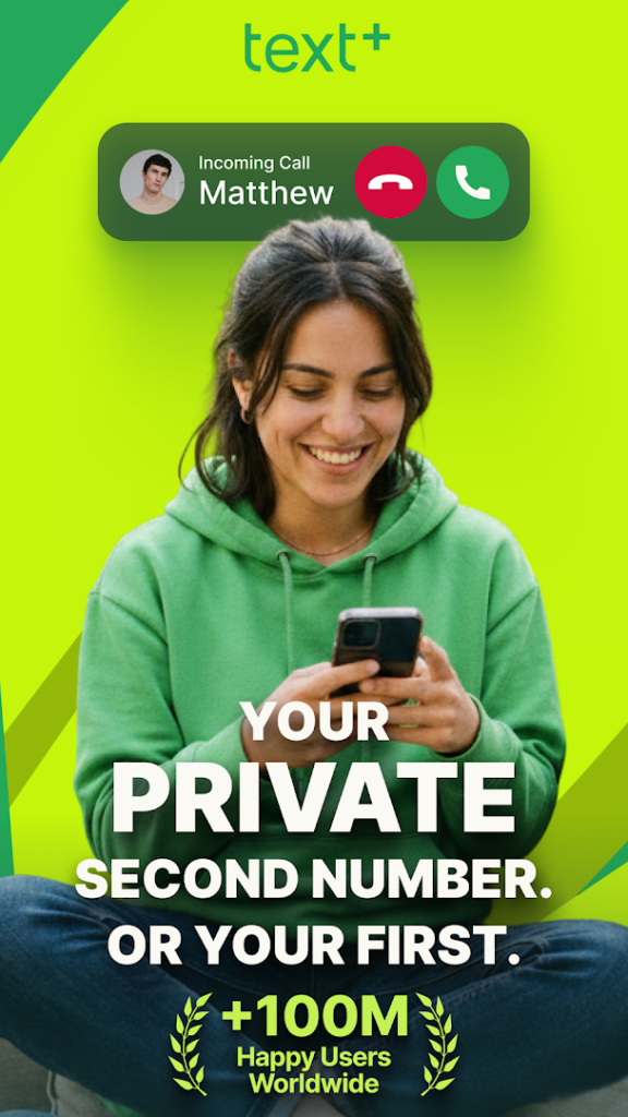 textPlus: Text Message + Call screenshot