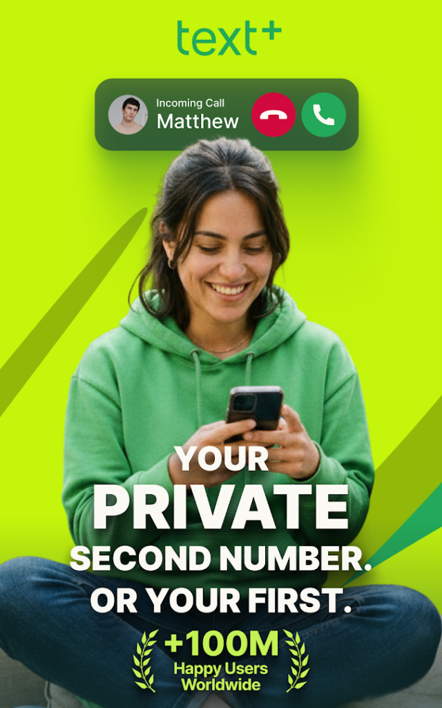 textPlus: Text Message + Call screenshot